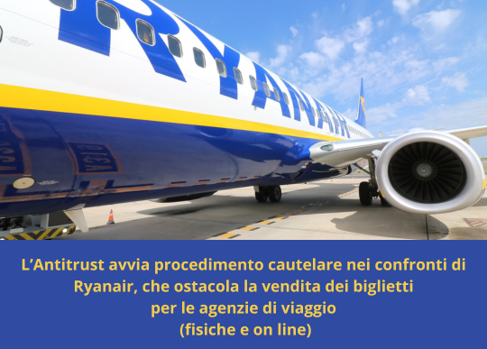 antitrust vs Ryanair x vendita biglietti agenzie viaggio.png